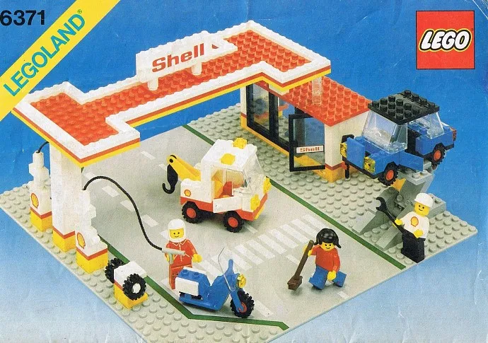 LEGO 6371-1 Shell Service Station