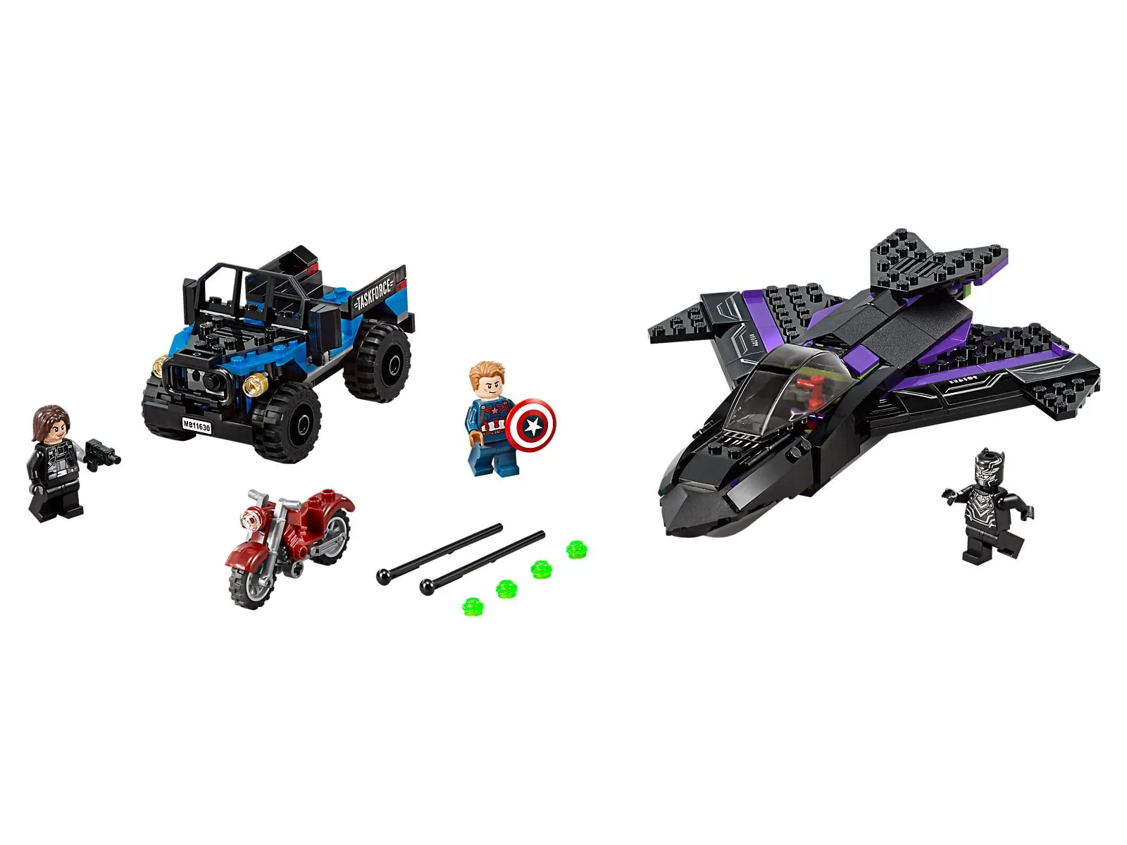 LEGO 76047-1 Black Panther Pursuit