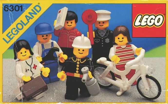 LEGO 6301-1 Town Mini-Figures