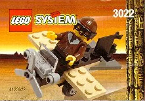 LEGO 3022-1 Plane of Hurrykain