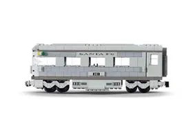 LEGO 10022-1 Santa Fe Cars - Set II (dining, observation, or sleeping car)