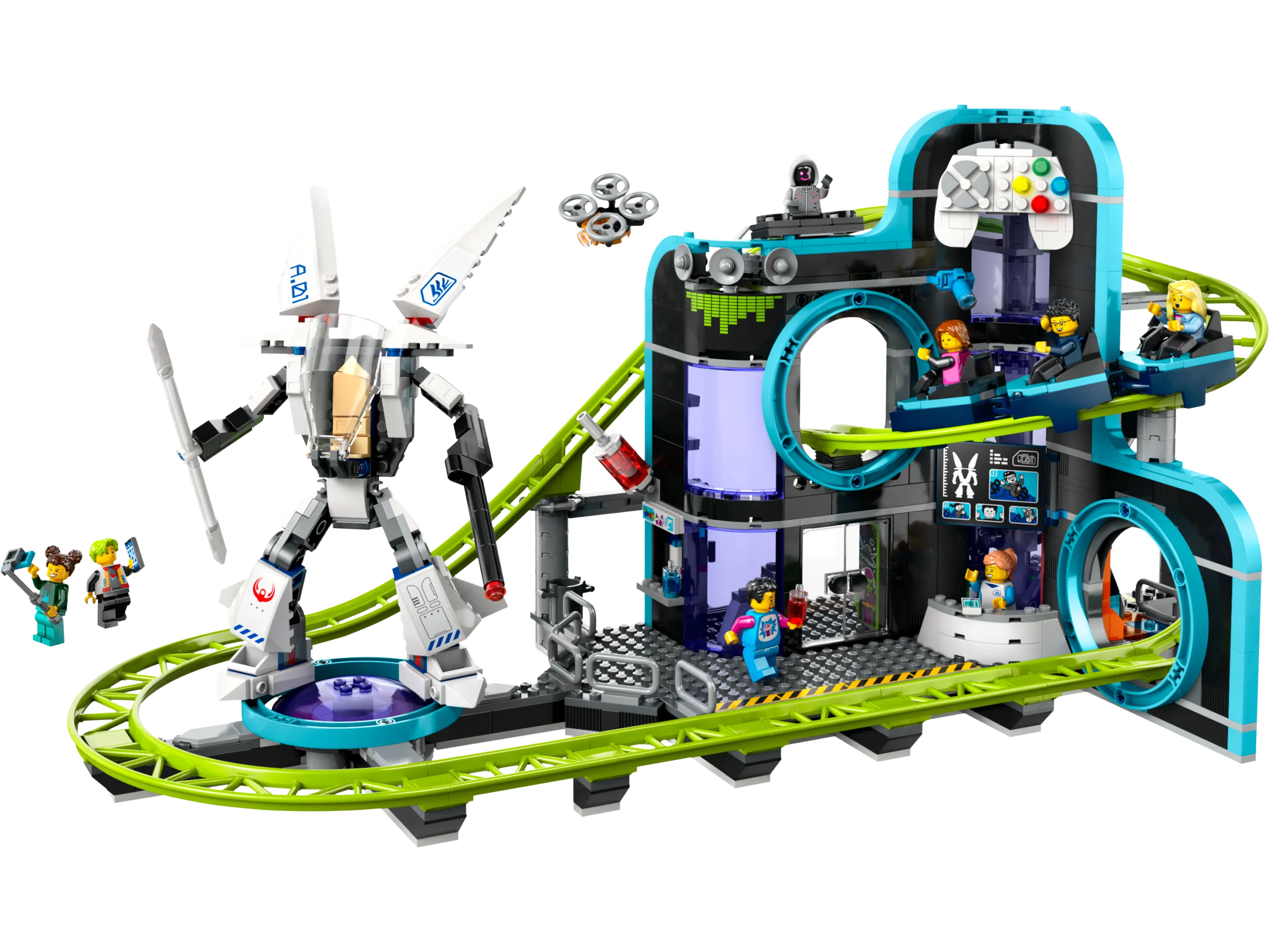 LEGO 60421-1 Robot World Roller-Coaster Park