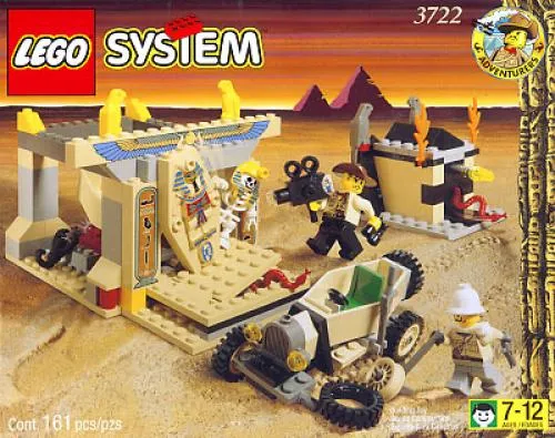 LEGO 3722-1 Treasure Tomb