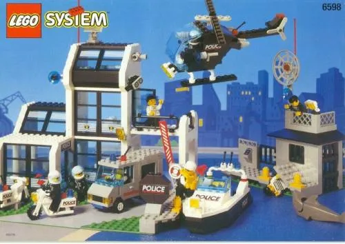 LEGO 6598-1 Metro PD Station