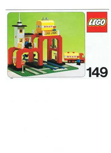 LEGO 149-1 Fuel Refinery