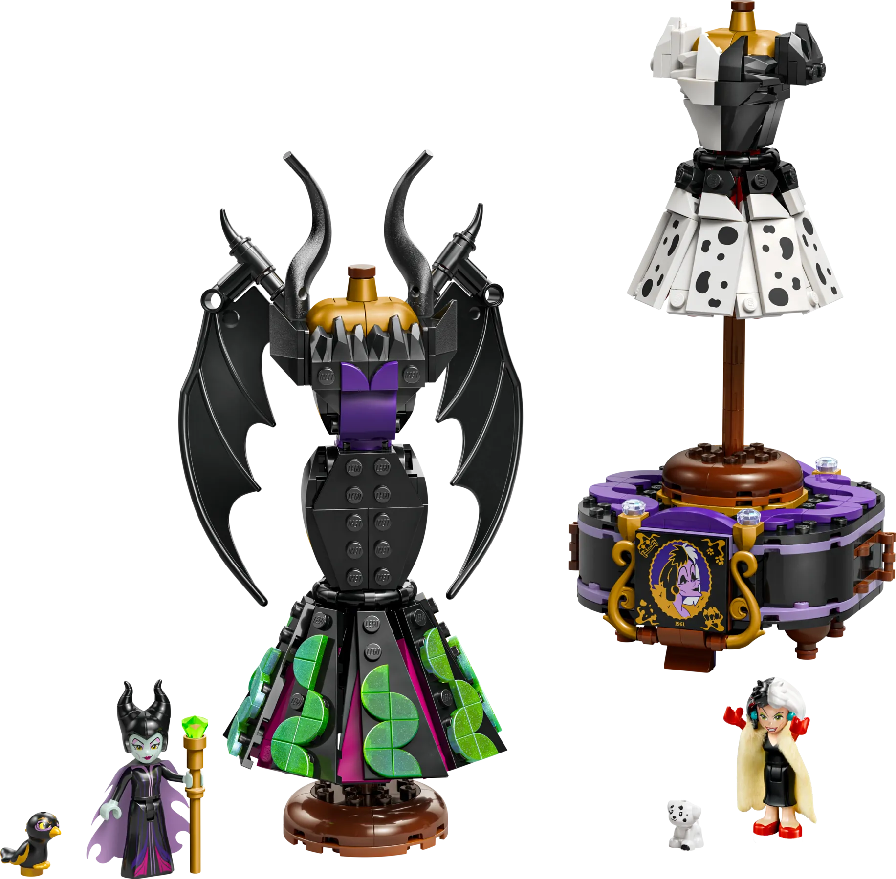 LEGO 43262-1 Maleficent's and Cruella de Vil's Dresses