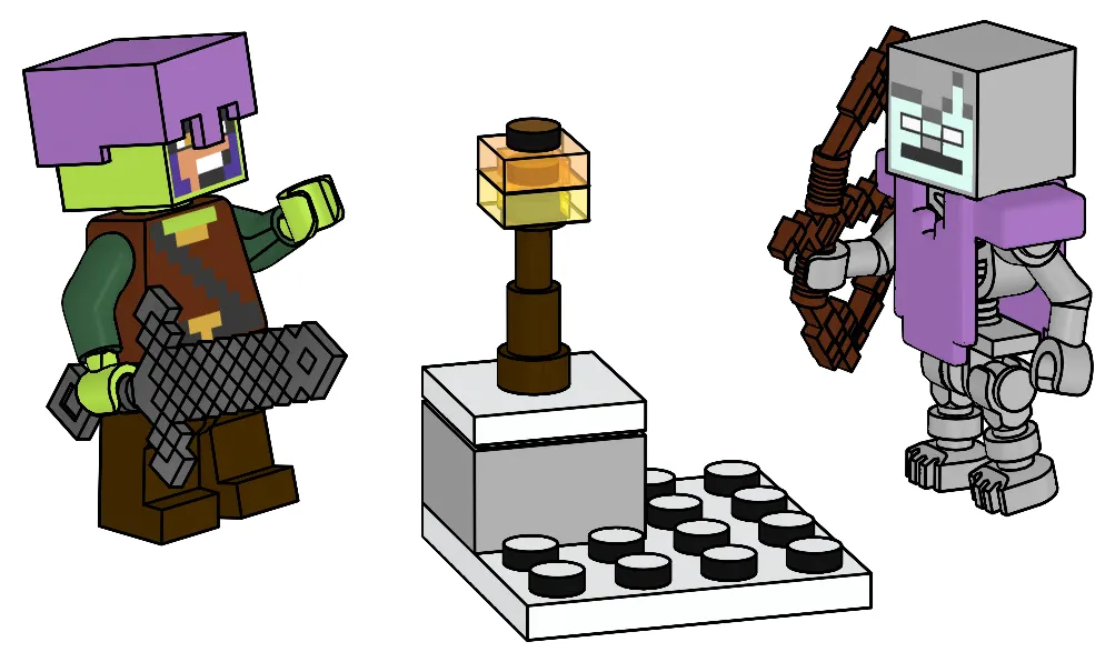 LEGO L0002246-1 Jungle Ranger and Stray