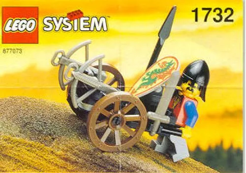 LEGO 1732-1 Crossbow Cart