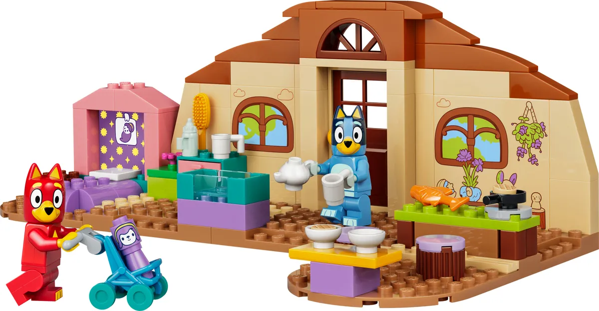 LEGO 11221-1 School with Rusty and Bluey