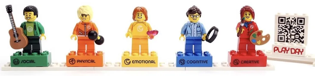 LEGO 4000036-1 The Playful 5 Minifigure Set