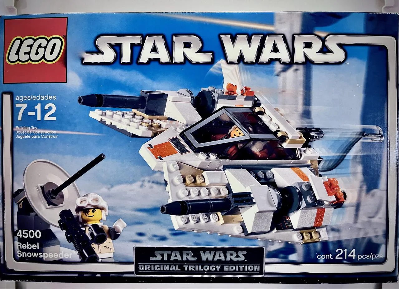 LEGO 4500-2 Rebel Snowspeeder [Redesign], Original Trilogy Edition box