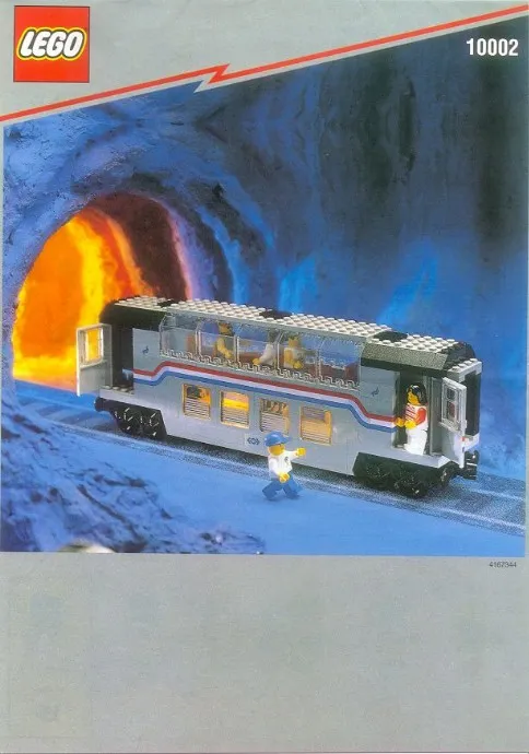 LEGO 10002-1 Railroad Club Car
