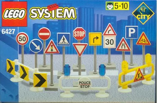 LEGO 6427-1 Road Signs