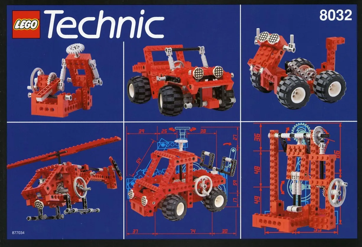 LEGO 8032-1 Universal Set