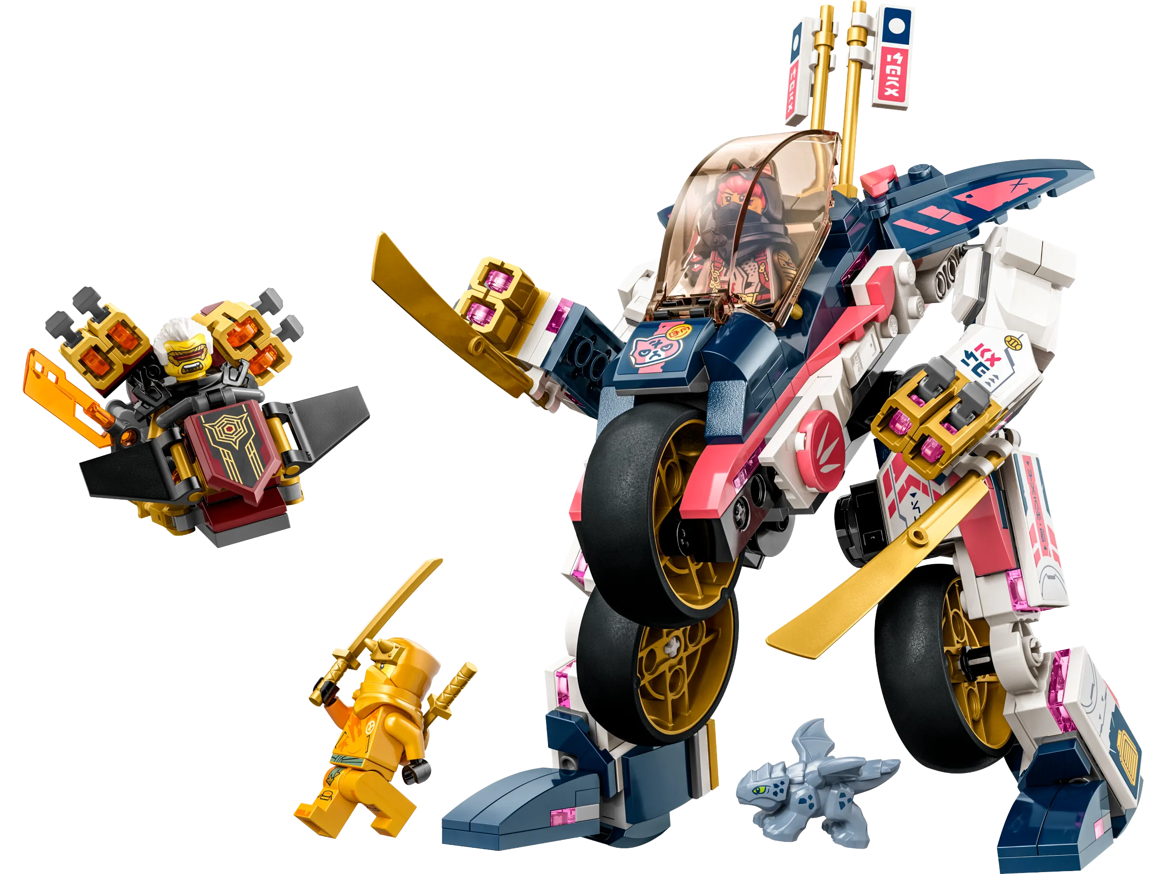 LEGO 71792-1 Sora's Transforming Mech Bike Racer