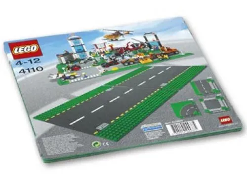 LEGO 4110-1 Straight Road Plates