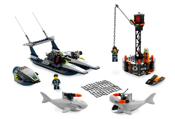 LEGO 8633-1 Mission 4: Speedboat Rescue