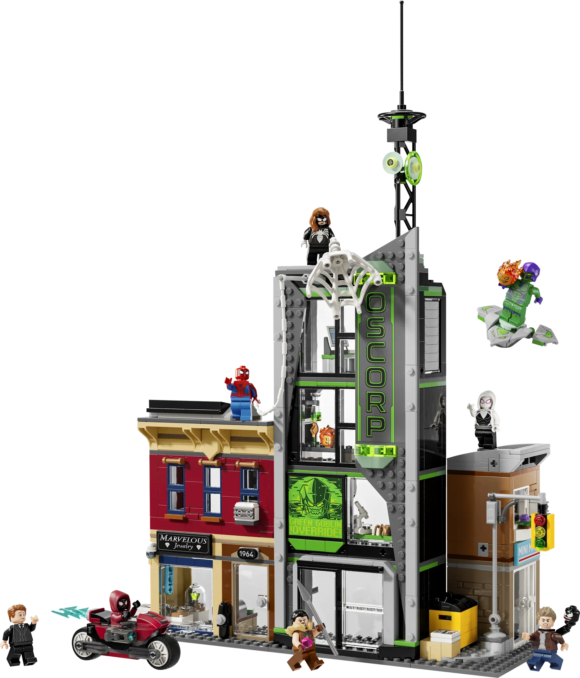 LEGO 76324-1 Spider-Man vs. Oscorp