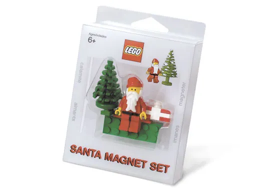 LEGO 4499565-1 Santa Magnet Set