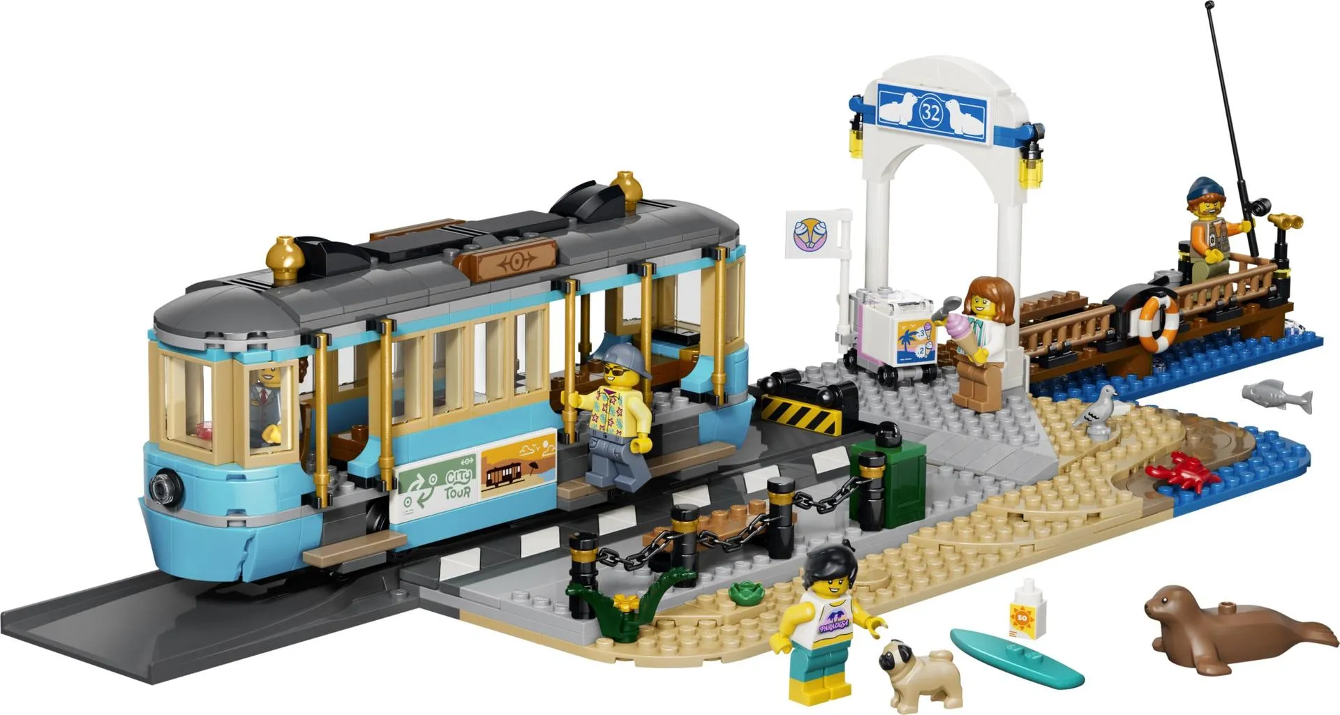 LEGO 60506-1 Classic Beach Tram
