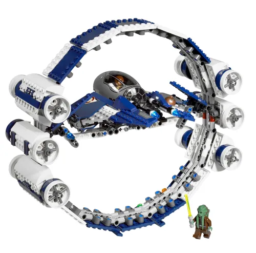 LEGO 7661-1 Jedi Starfighter with Hyperdrive Booster Ring
