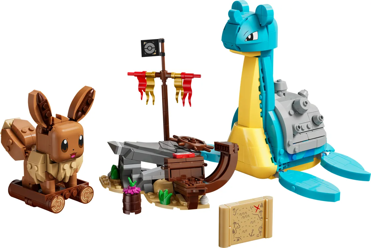 LEGO 72162-1 Eevee and Lapras's Treasure Hunt