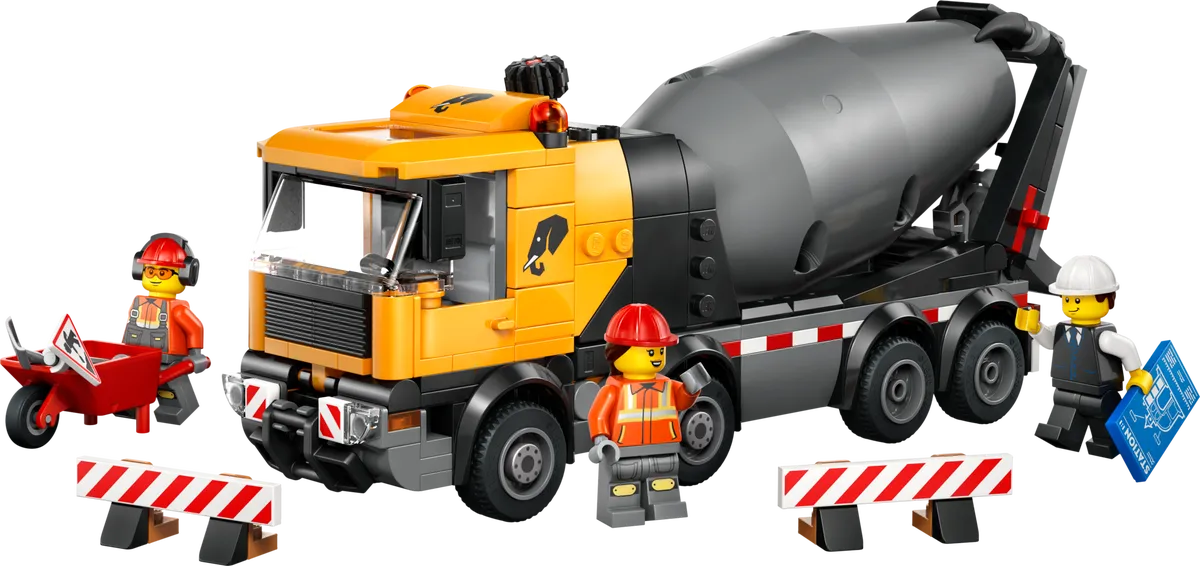 LEGO 60478-1 Cement Mixer