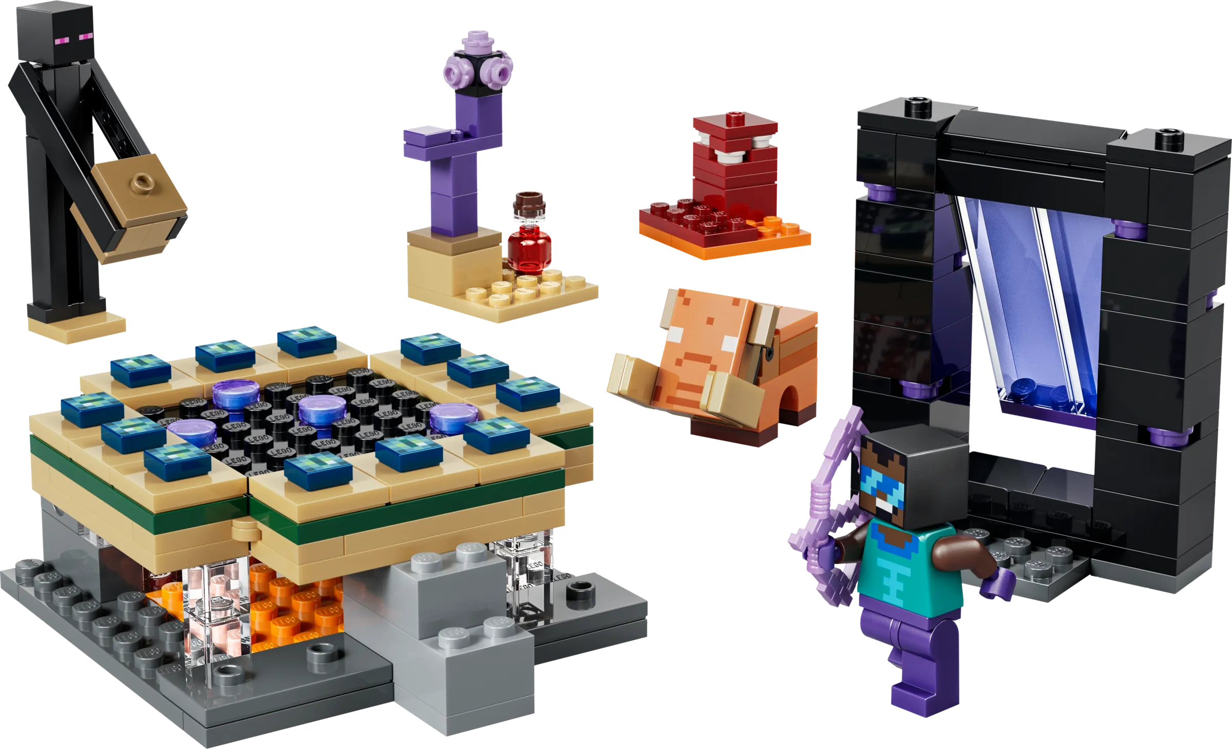 LEGO 21584-1 Nether & End Portal Journey