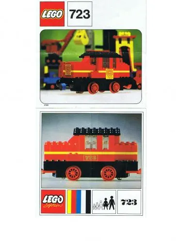 LEGO 723-1 Diesel Locomotive
