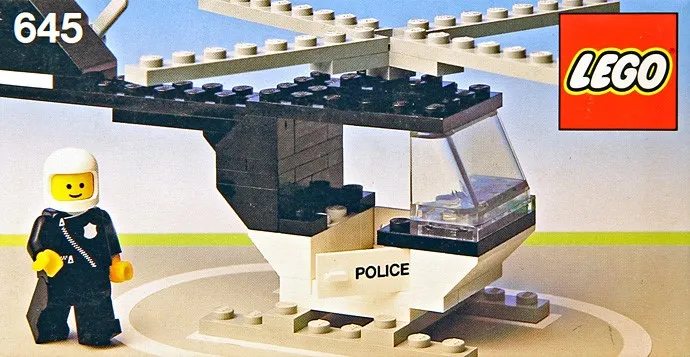LEGO 645-1 Police Helicopter