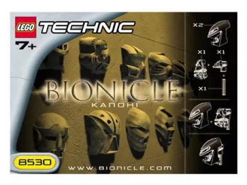 LEGO 8530-1 Kanohi Mask Pack polybag - Non-US Version