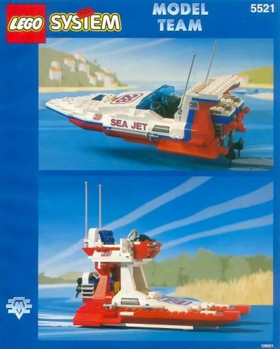 LEGO 5521-1 Sea Jet