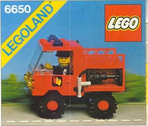 LEGO 6650-1 Fire and Rescue Van