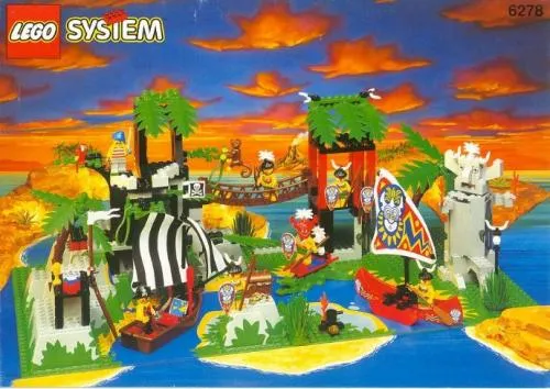 LEGO 6278-1 Enchanted Island