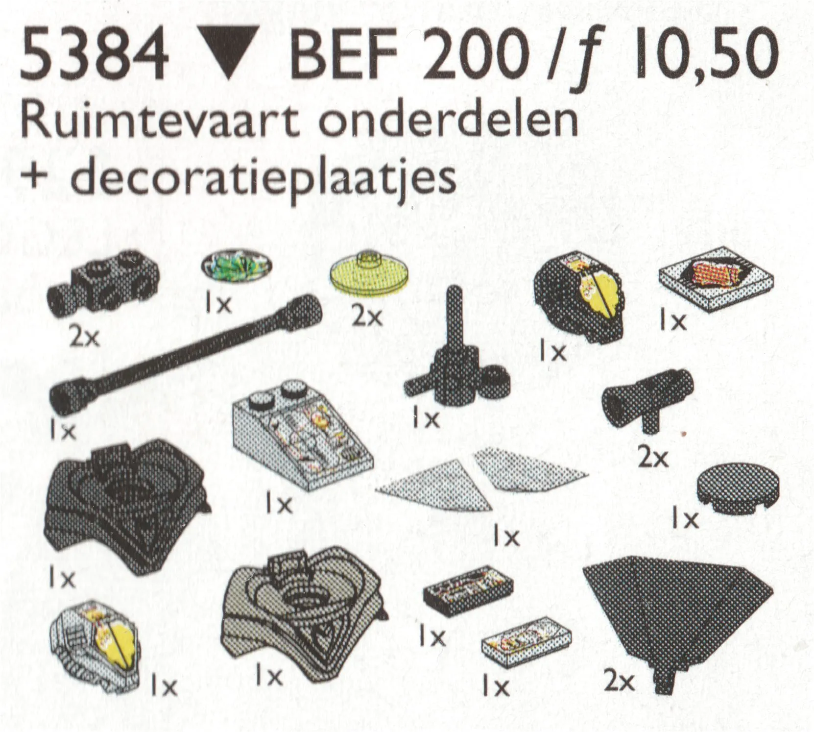 LEGO 5384-1 Space Accessories