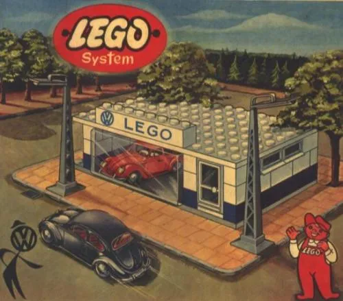 LEGO 1307-1 VW Auto Showroom