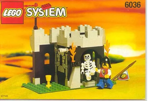 LEGO 6036-1 Skeleton Surprise