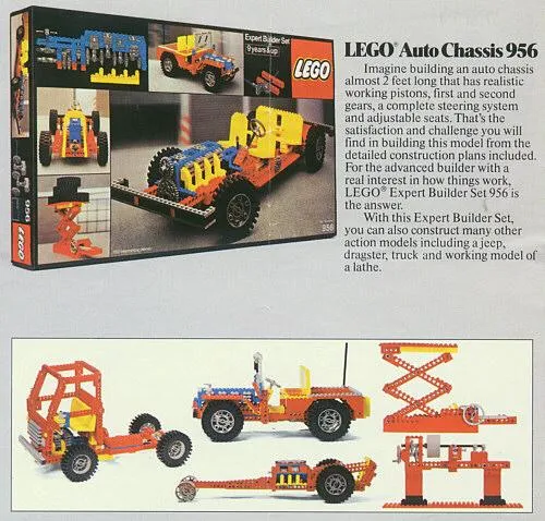 LEGO 956-1 Auto Chassis