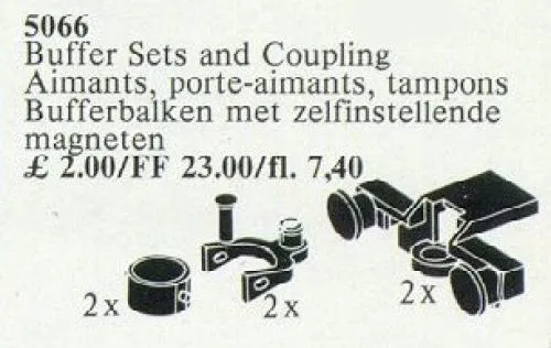 LEGO 5066-1 Magnetic Train Coupler