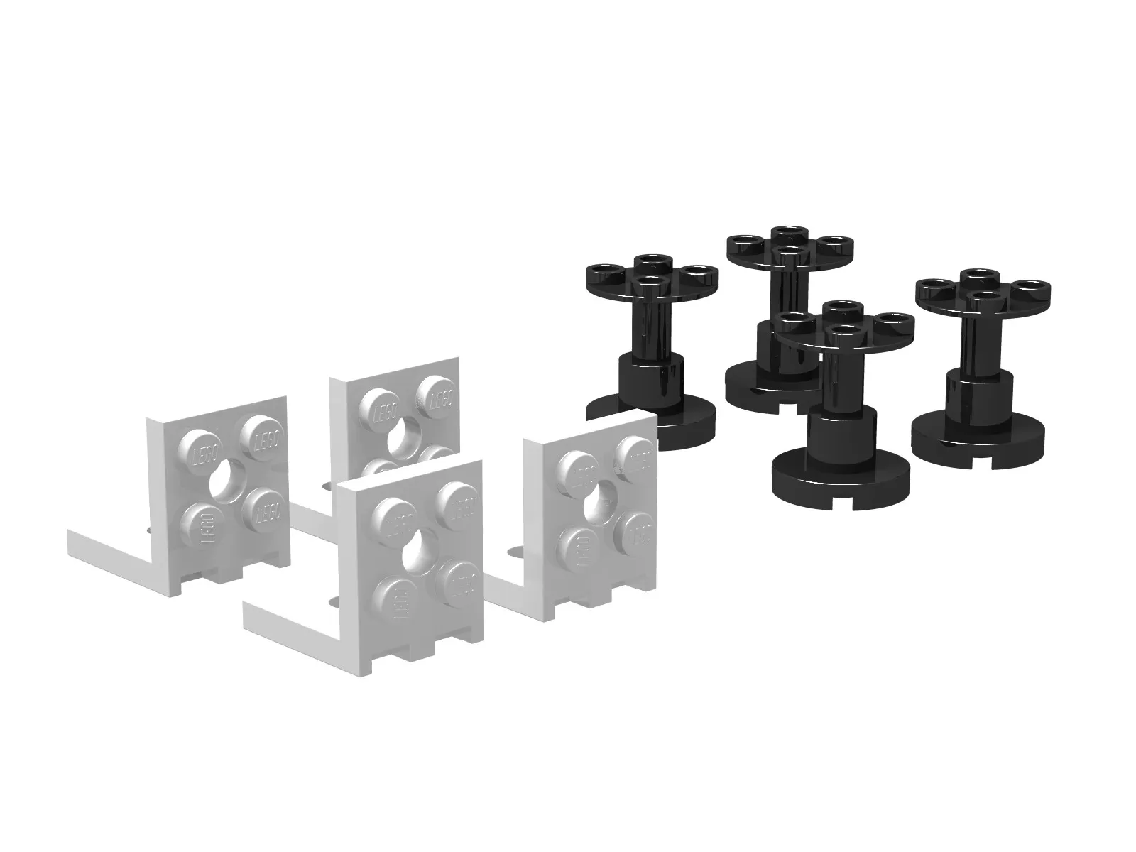 LEGO 1211-1 Space Stands and Brackets