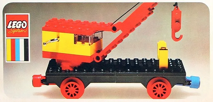 LEGO 128-2 Mobile Crane (Train Base)