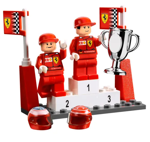 LEGO 8389-1 M. Schumacher and R. Barrichello