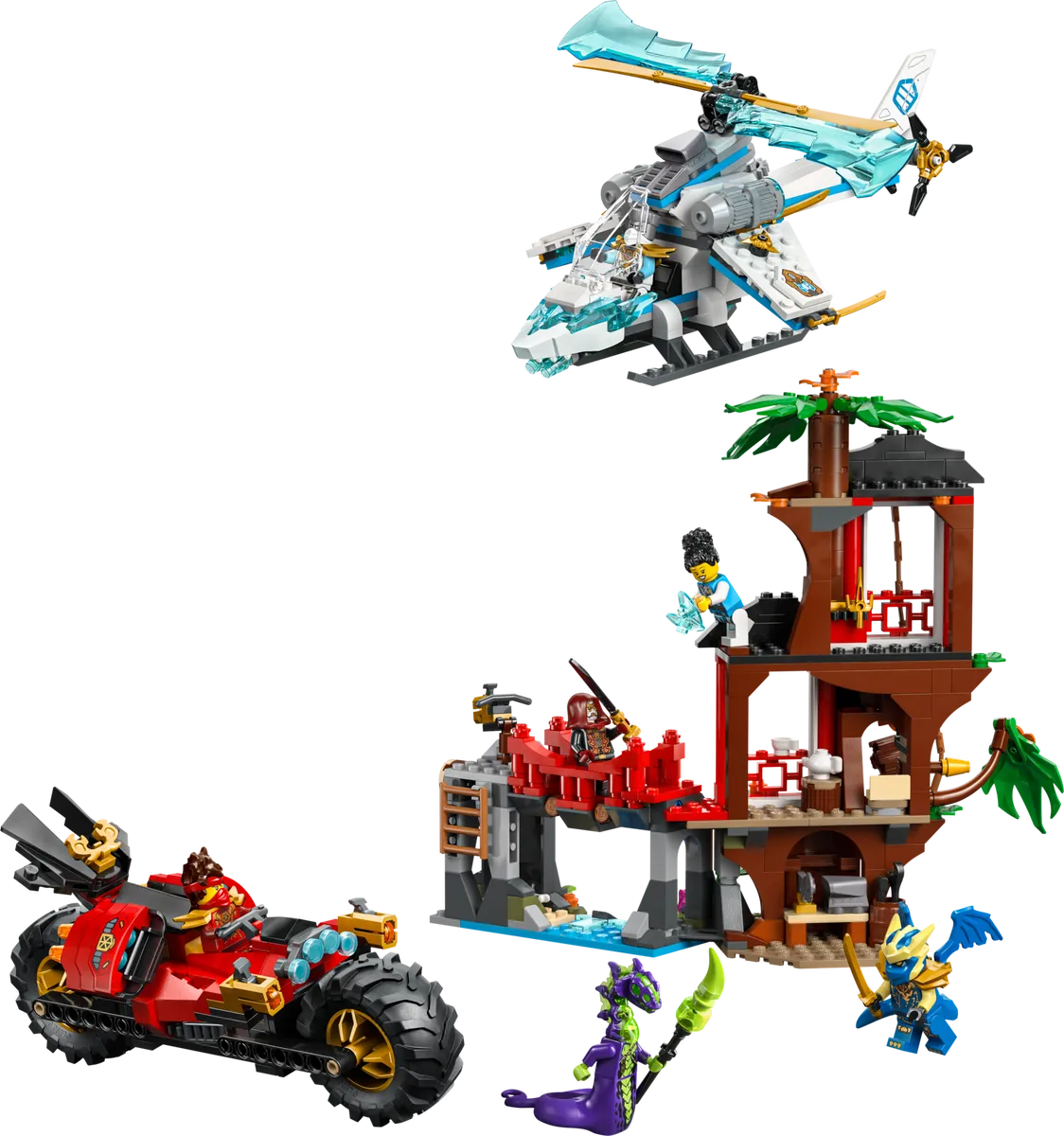 LEGO 71857-1 Ninja Vehicle Tree House Battle