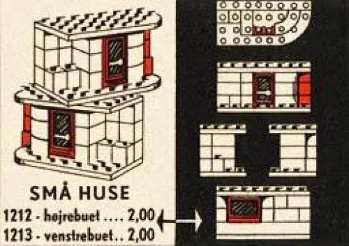 LEGO 1212-2 Small House - Left Set