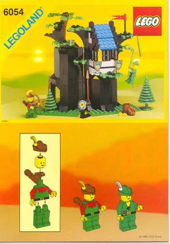LEGO 6054-1 Forestmen's Hideout