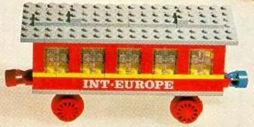 LEGO 123-1 Passenger Coach
