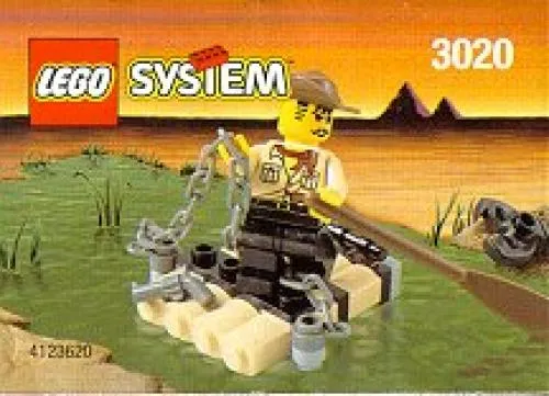 LEGO 3020-1 Jones' Raft