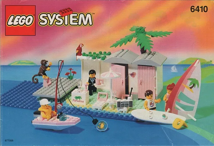 LEGO 6410-1 Cabana Beach