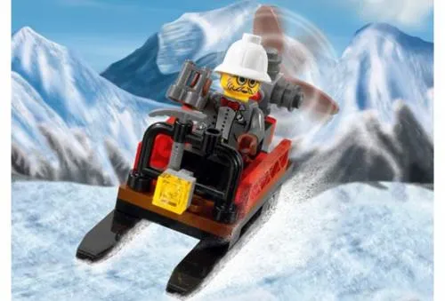 LEGO 7423-2 Mountain Sleigh (Kabaya Promotional)