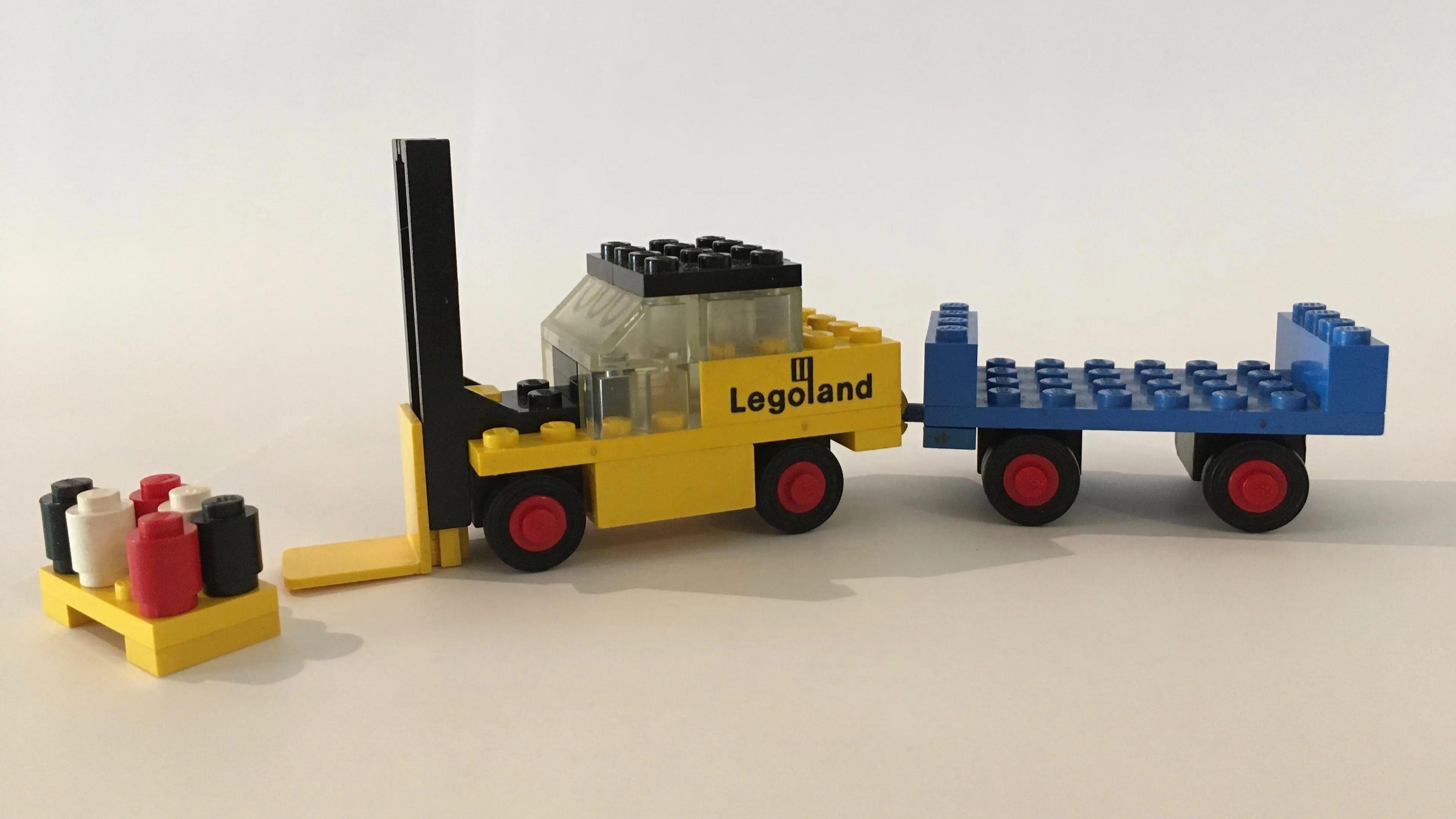 LEGO 652-2 Fork Lift Truck and Trailer